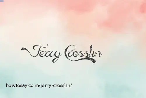 Jerry Crosslin