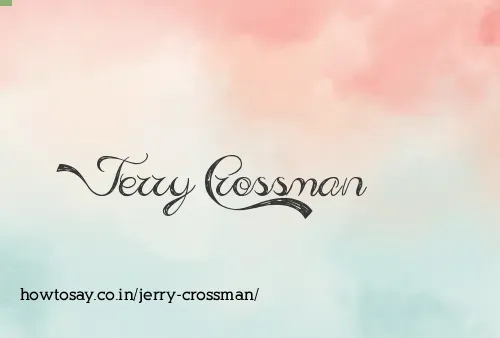 Jerry Crossman