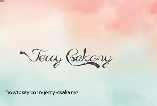 Jerry Csakany