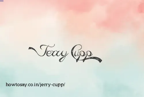 Jerry Cupp
