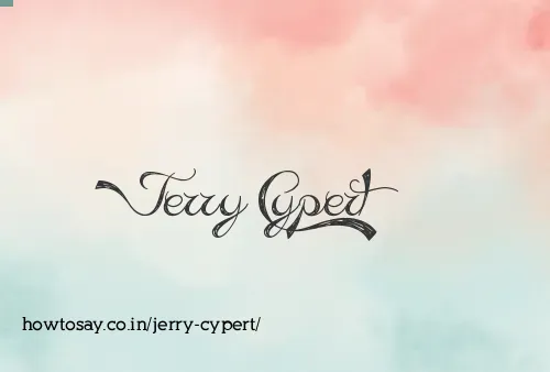 Jerry Cypert