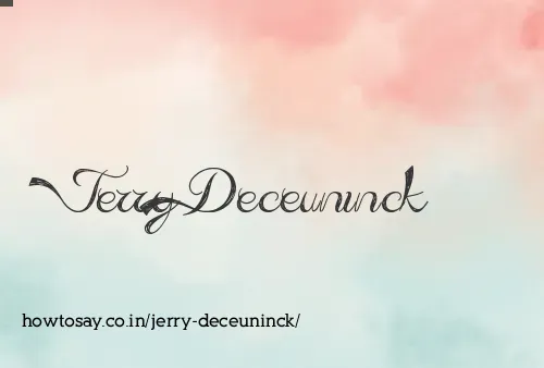 Jerry Deceuninck