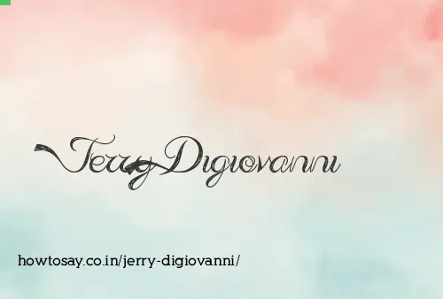 Jerry Digiovanni