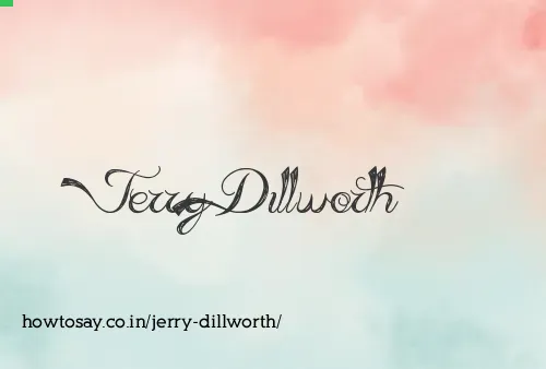 Jerry Dillworth
