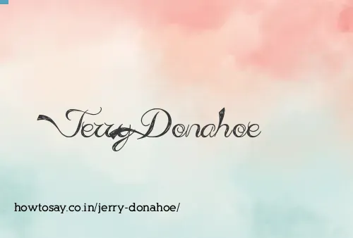 Jerry Donahoe
