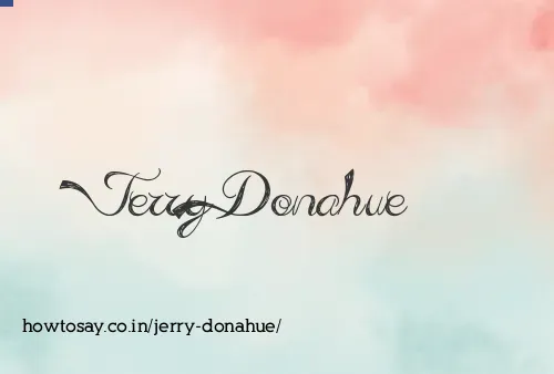 Jerry Donahue