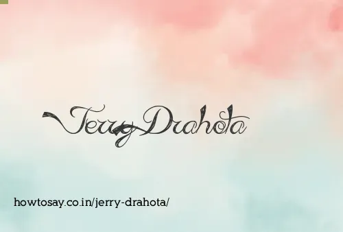 Jerry Drahota