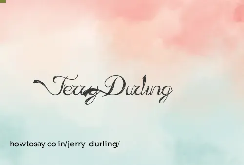 Jerry Durling