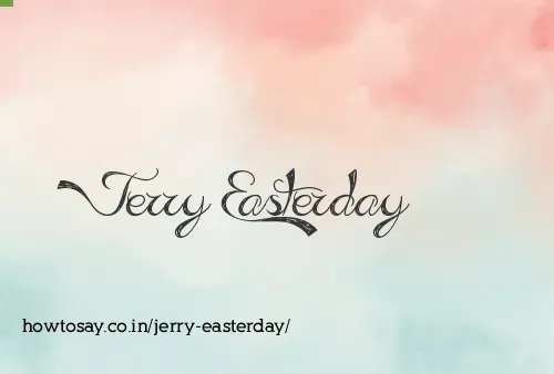Jerry Easterday