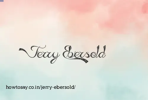Jerry Ebersold