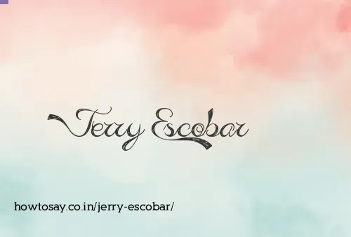 Jerry Escobar