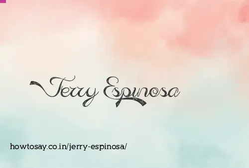 Jerry Espinosa