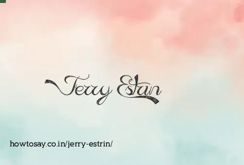 Jerry Estrin