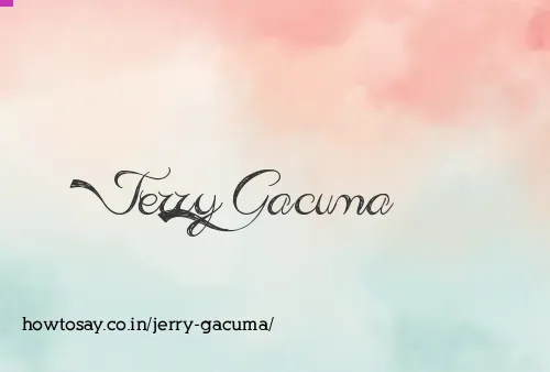 Jerry Gacuma