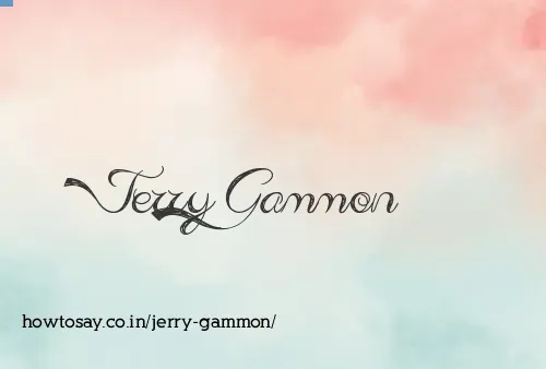 Jerry Gammon