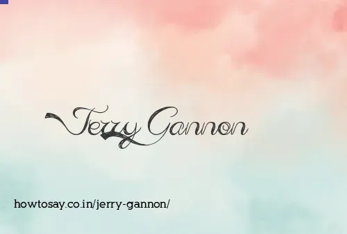 Jerry Gannon