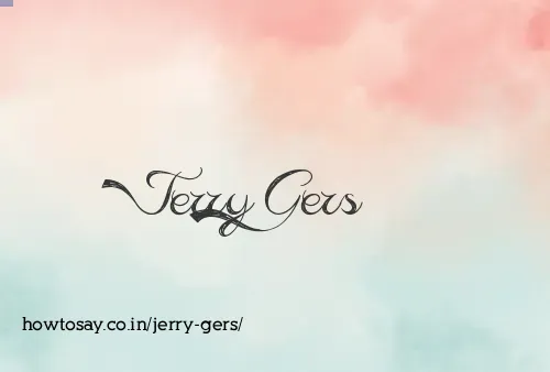 Jerry Gers