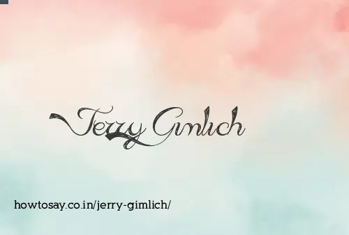 Jerry Gimlich