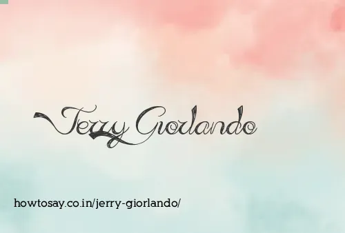 Jerry Giorlando