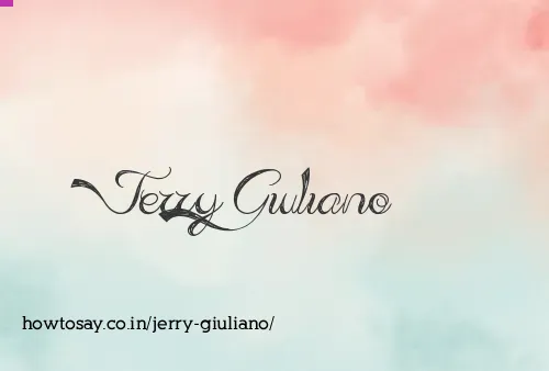 Jerry Giuliano