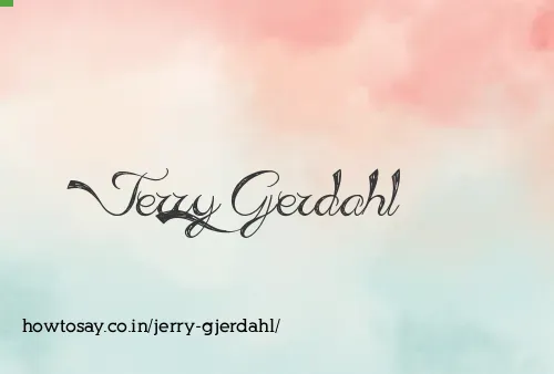 Jerry Gjerdahl