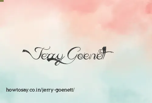 Jerry Goenett