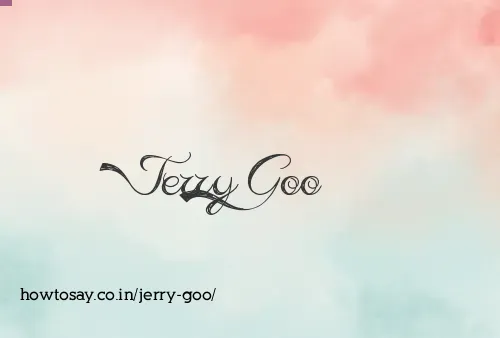 Jerry Goo