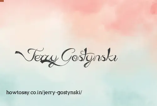 Jerry Gostynski