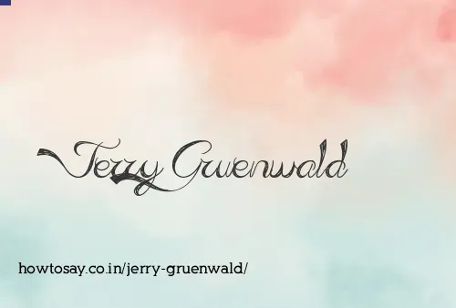 Jerry Gruenwald