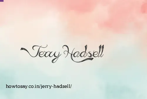 Jerry Hadsell
