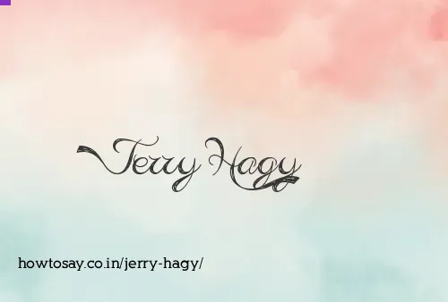 Jerry Hagy