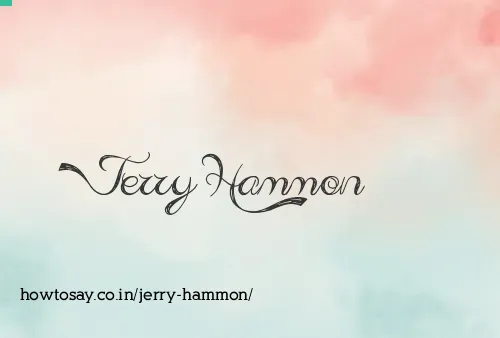 Jerry Hammon