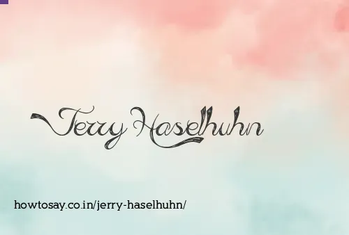 Jerry Haselhuhn