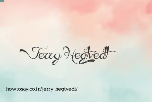 Jerry Hegtvedt