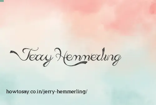 Jerry Hemmerling