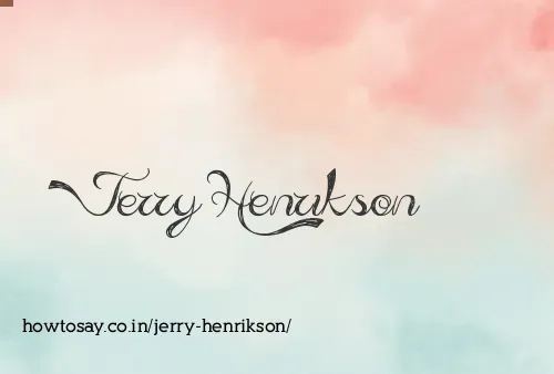 Jerry Henrikson