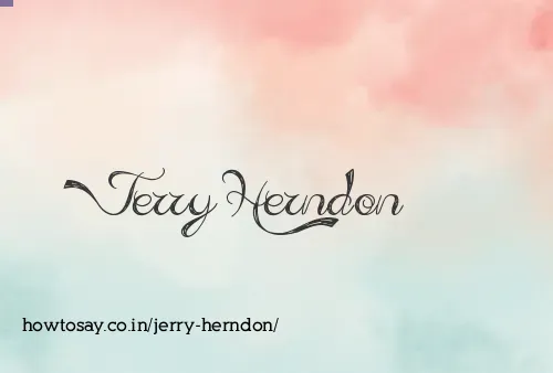 Jerry Herndon