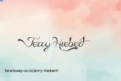 Jerry Hiebert