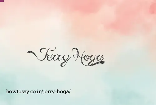 Jerry Hoga