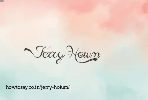 Jerry Hoium