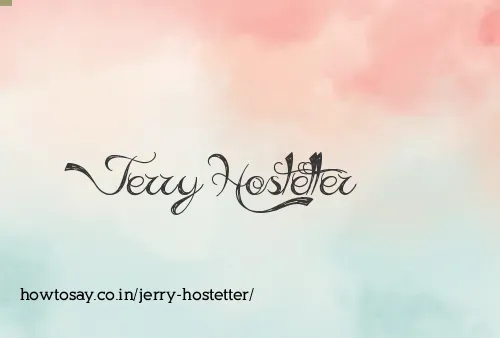 Jerry Hostetter