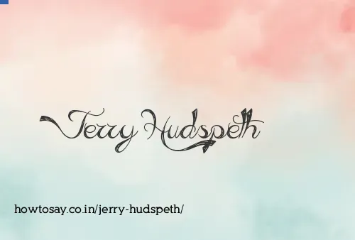 Jerry Hudspeth