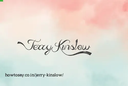 Jerry Kinslow