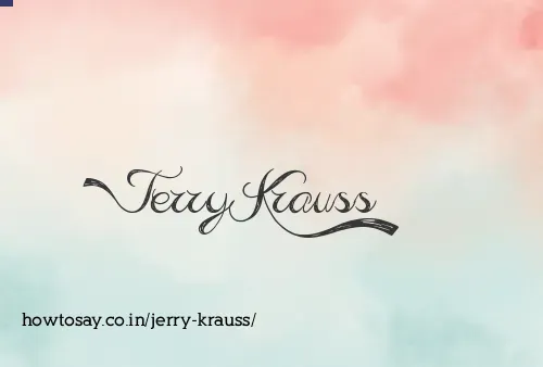 Jerry Krauss