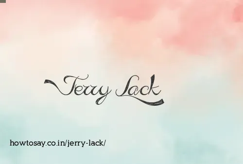 Jerry Lack