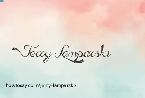Jerry Lamparski