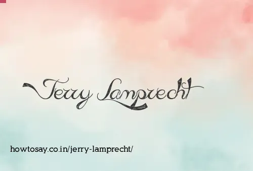 Jerry Lamprecht