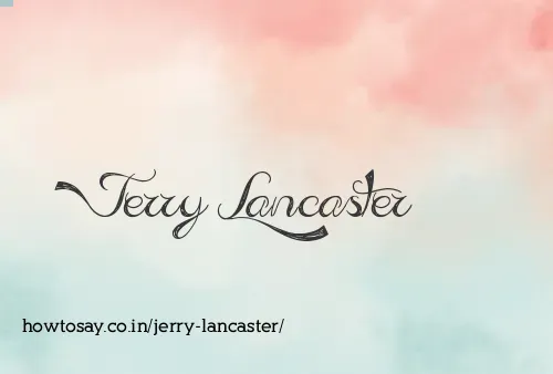 Jerry Lancaster