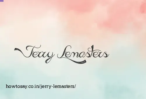 Jerry Lemasters