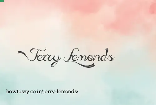 Jerry Lemonds